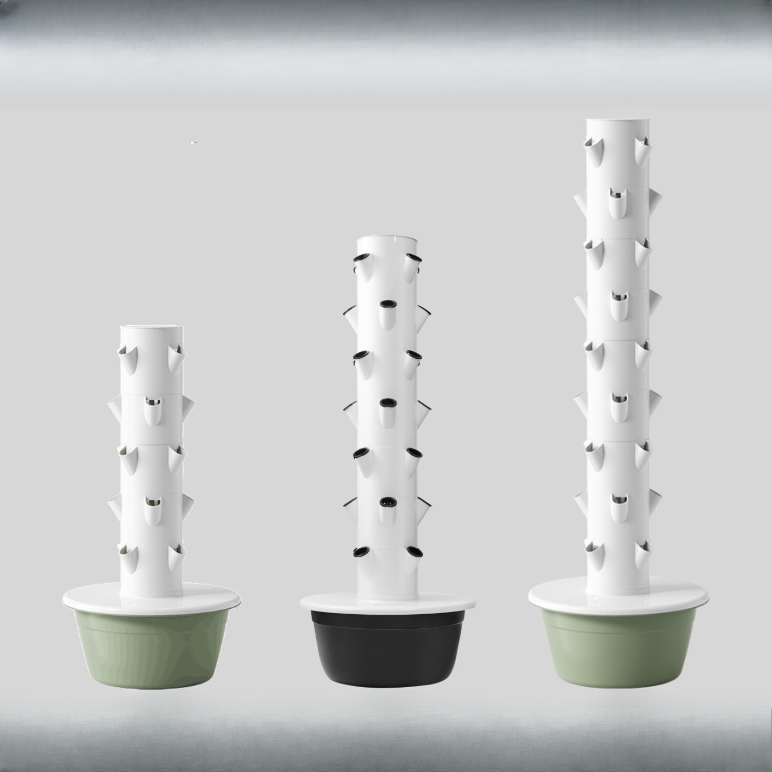 Hydroponic Tower Planter - 1 szt. Inteligentna pionowa wieża hydroponiczna