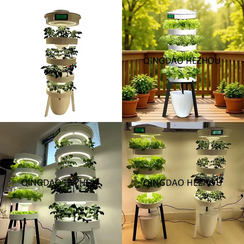 Hydroponic Tower Planter - Inteligentny system hydroponiczny Hezhou do użytku