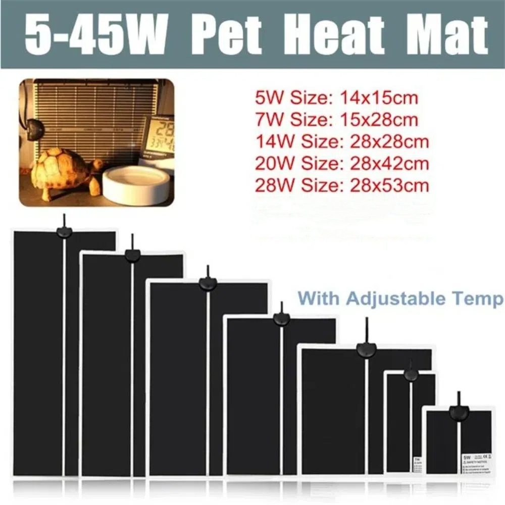 Seedling Heat Pad - Mata grzewcza do sadzonek 5~28W, antyzimna,