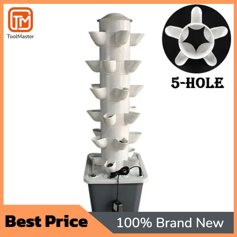 Hydroponic Tower Planter - 【Gorąca Wyprzedaż】Hydroponiczny System Uprawy Mini Wewnętrzny/Zewnętrzny