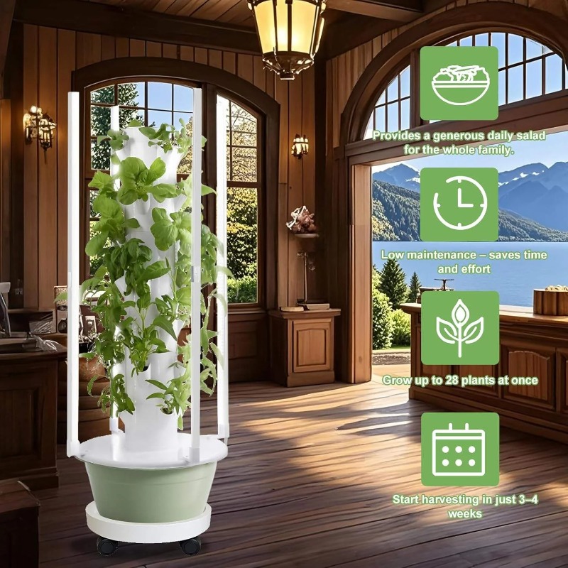 Zestaw do hydroponicznego upra – Hydroponic Tower Planter recenzja i cena