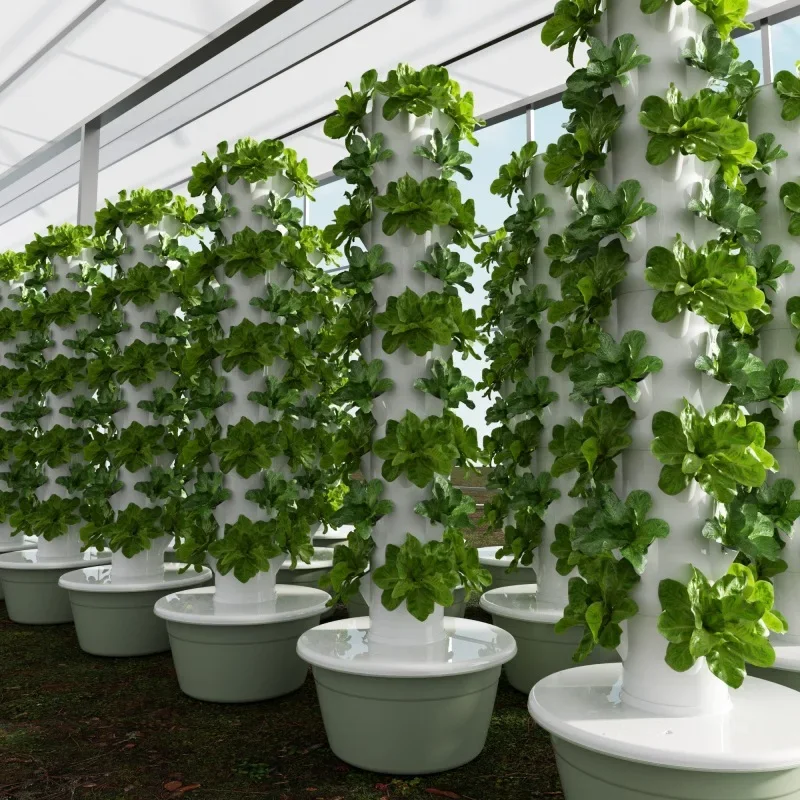Inteligentna doniczka do warzy – Hydroponic Tower Planter recenzja i cena