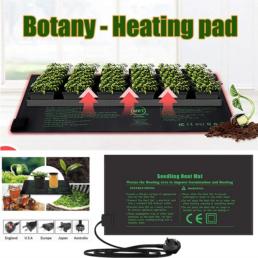 4 rozmiary 220V wtyczka EU sad – Seedling Heat Pad recenzja i cena
