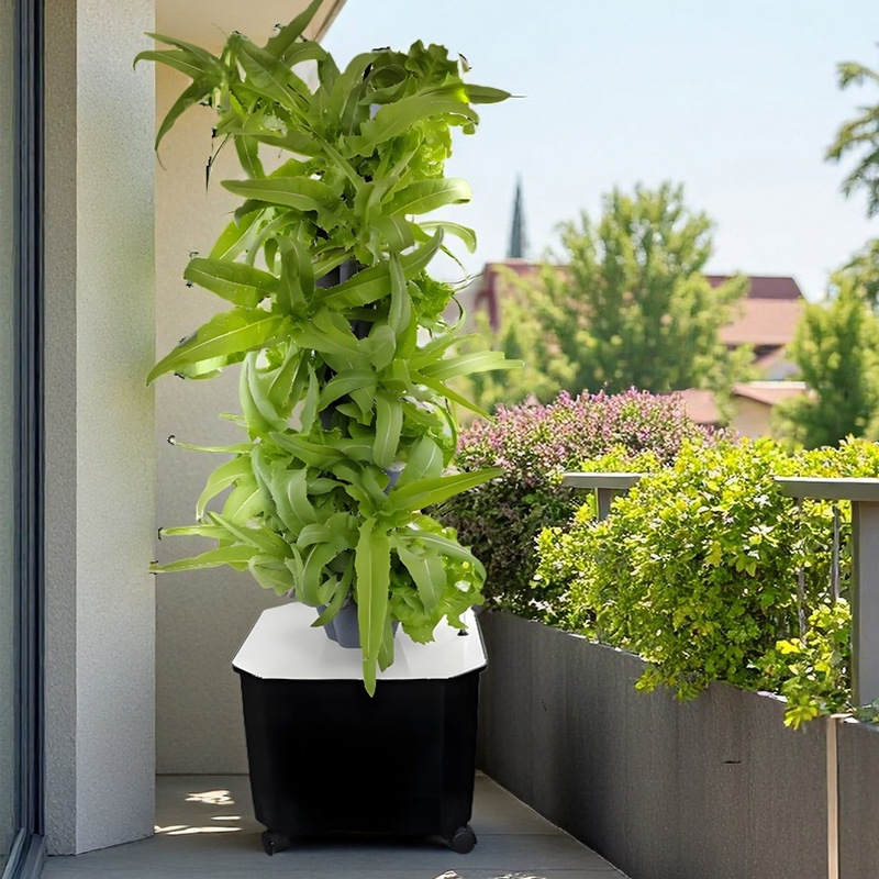 Wertykalna hydroponiczna wieża – Hydroponic Tower Planter recenzja i cena