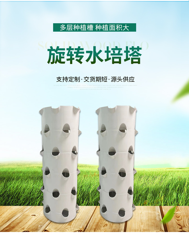 Obrotowa wieża hydroponiczna,  – Hydroponic Tower Planter recenzja i cena