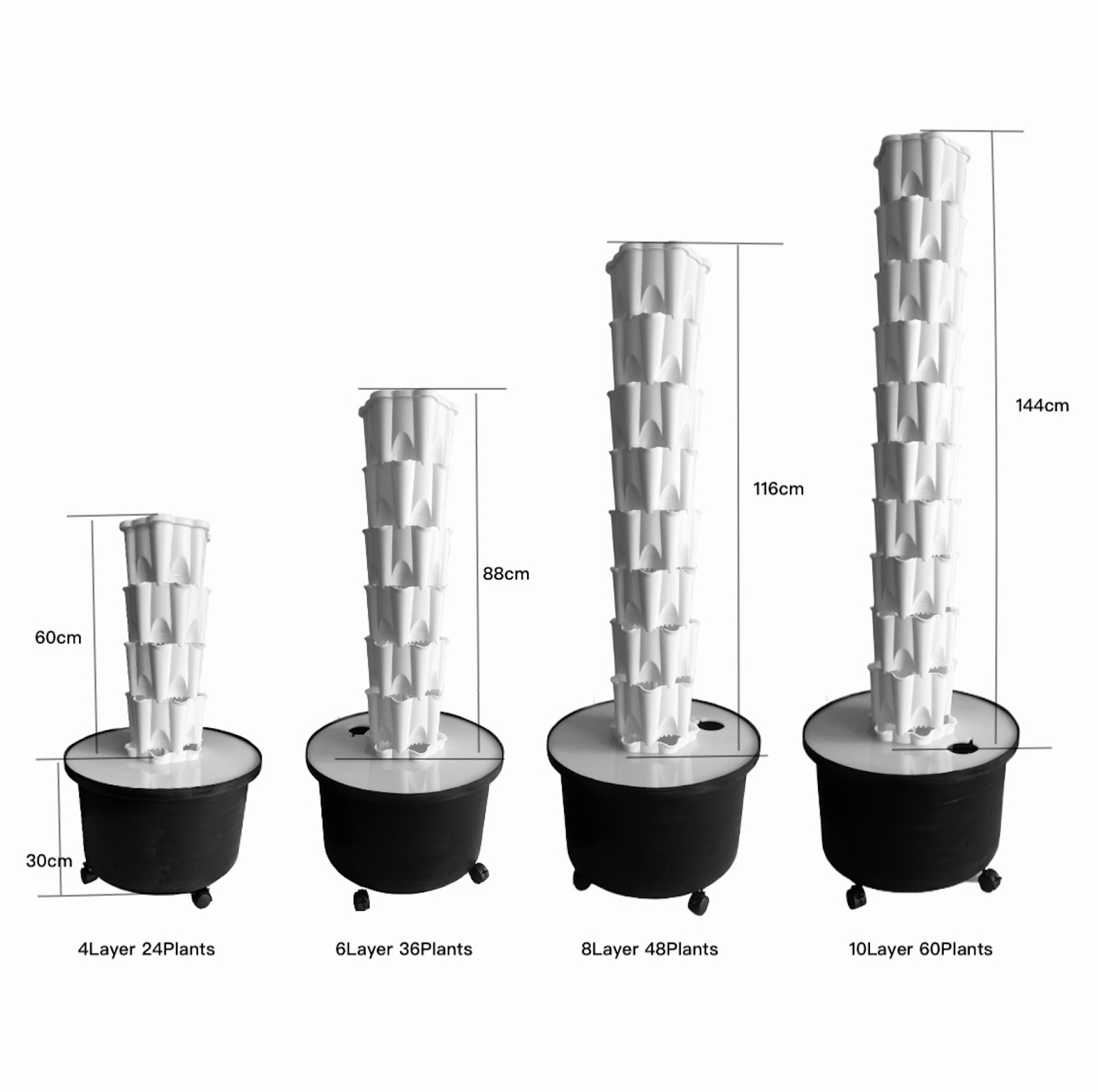 Hydroponiczny system uprawy w  – Hydroponic Tower Planter recenzja i cena