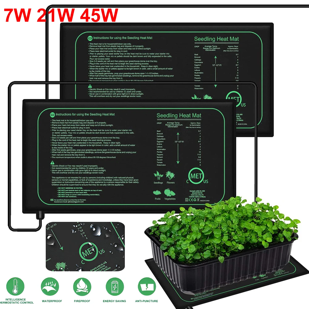Mata grzewcza do sadzonek 10/2 – Seedling Heat Pad recenzja i cena