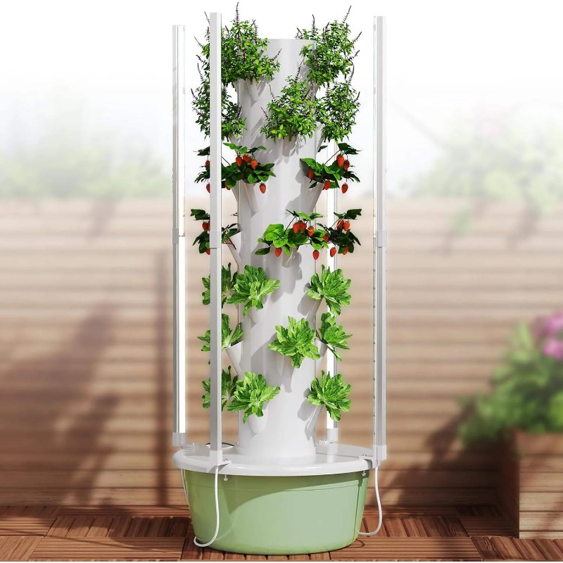 System do uprawy hydroponiczne – Hydroponic Tower Planter recenzja i cena