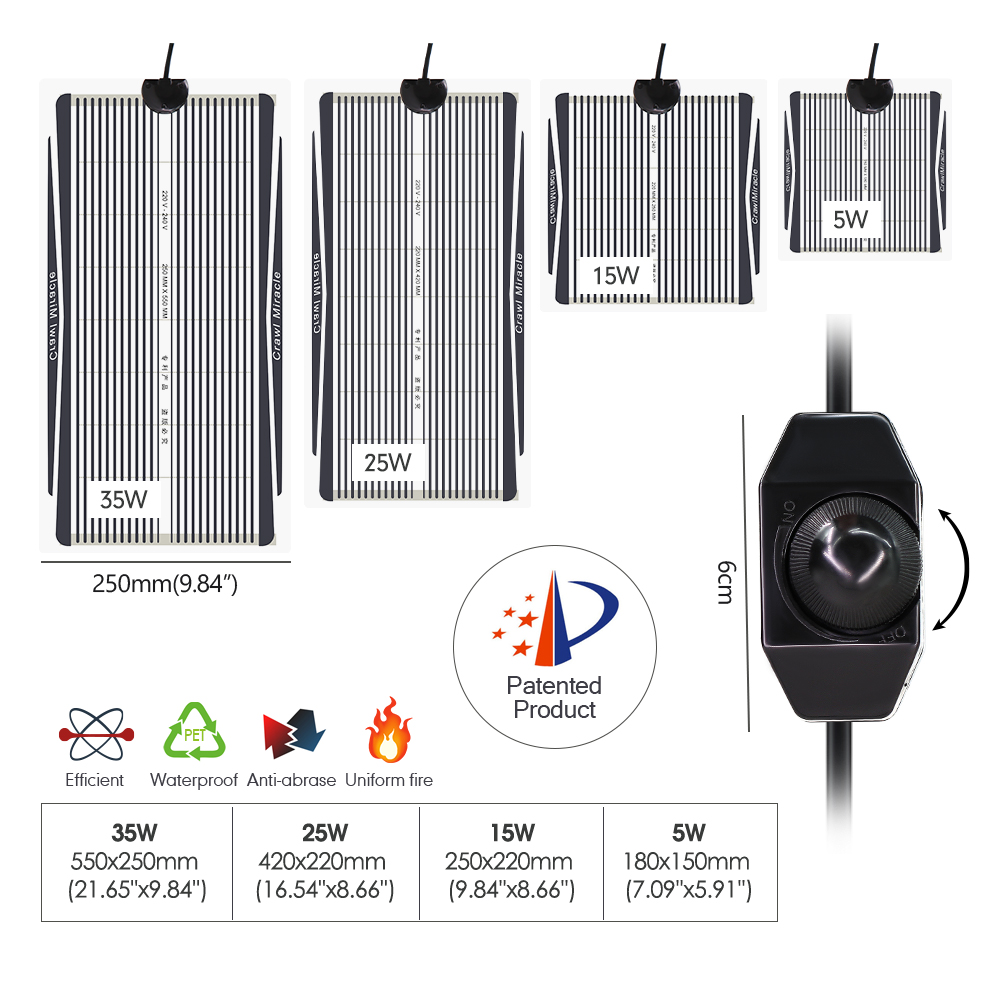 Materiał grafenowy UE/AU/UK/US – Seedling Heat Pad recenzja i cena